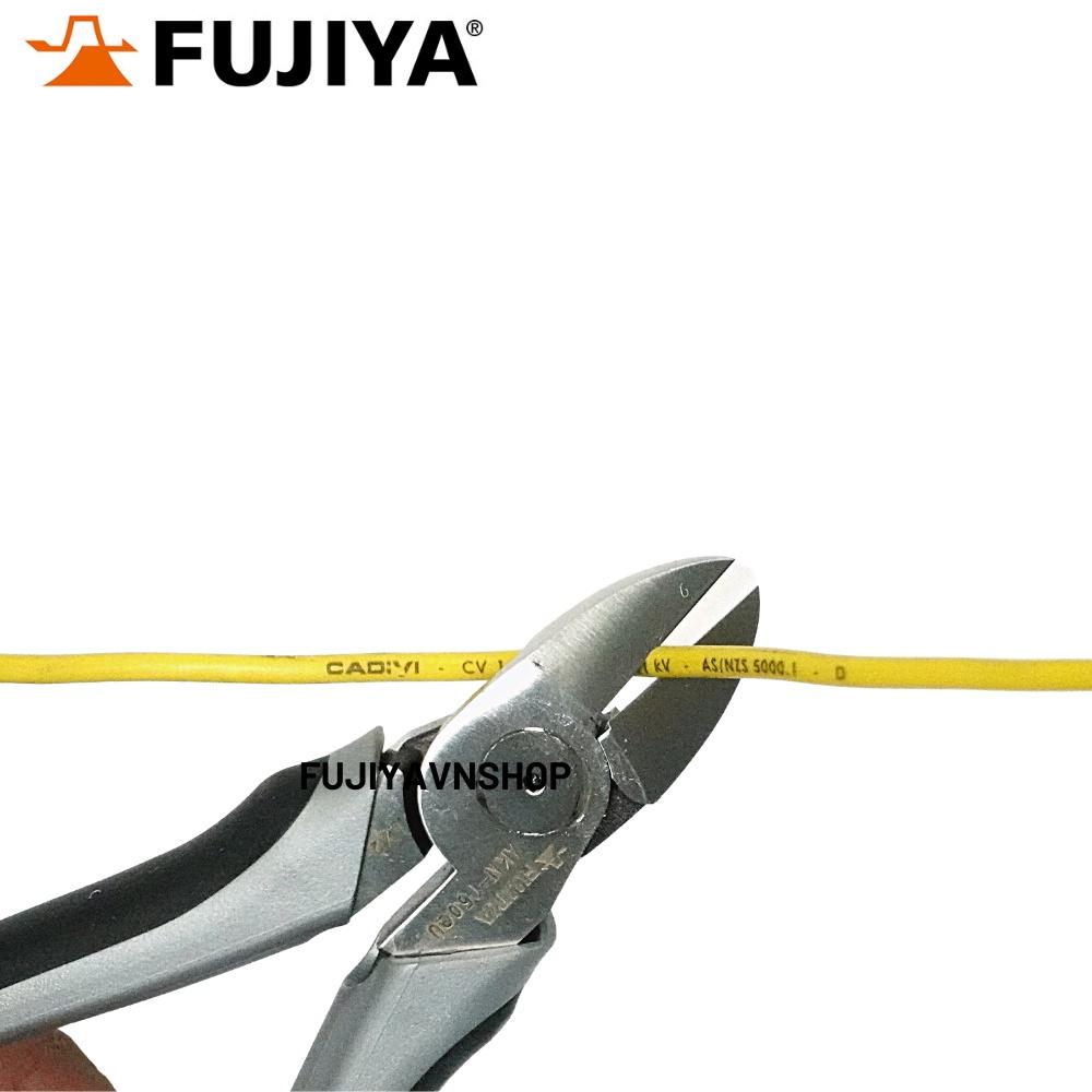 Kìm cắt cường lực lưỡi tròn Fujiya AKN-150GU