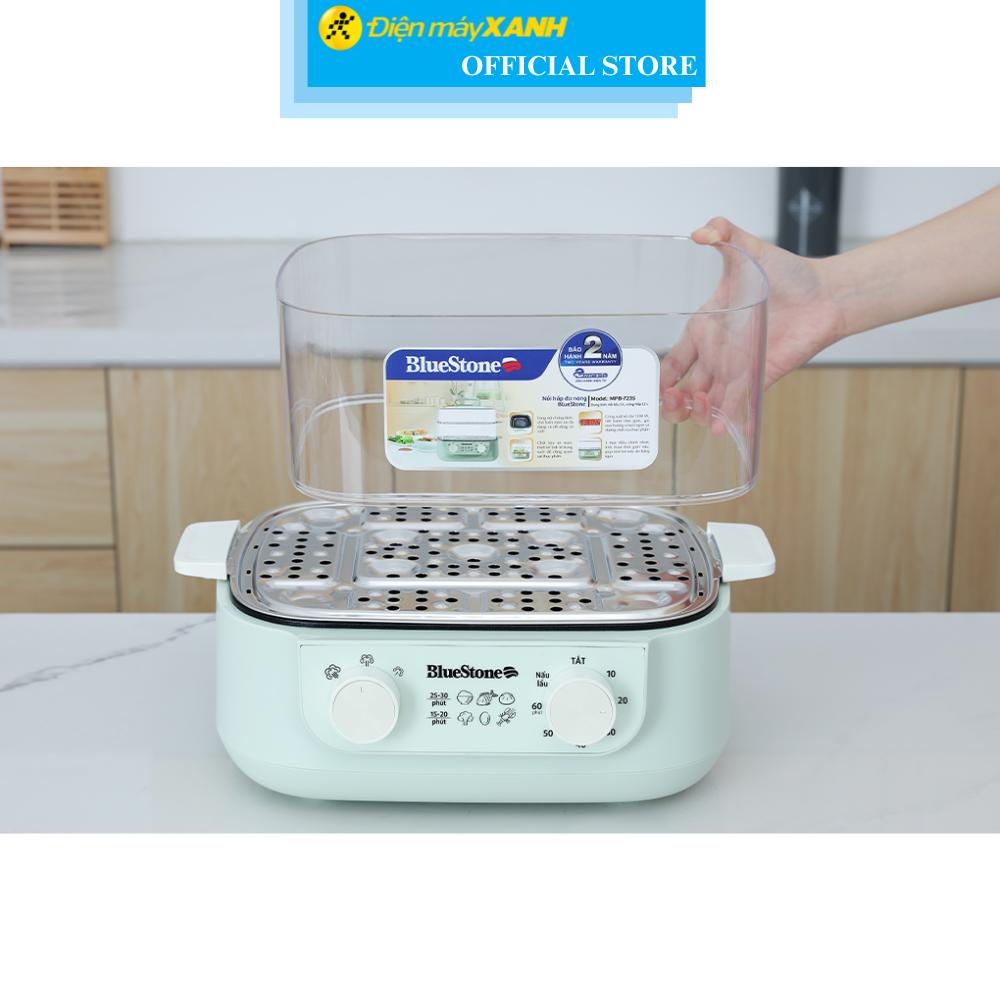 Nồi lẩu hấp đa năng BlueStone MPB-7235 15 lít - Hàng Chính Hãng