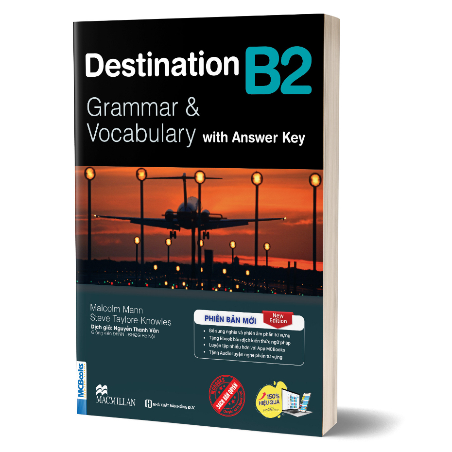 Destination B2 Grammar and Vocabulary Tặng Audio và bài tập thực hành MCBooks