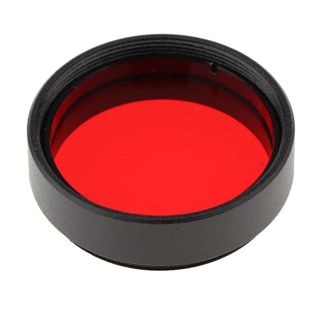 Universal Telescope Eyepiece Moon Planet Filter Red for Astronomy 1.25inch