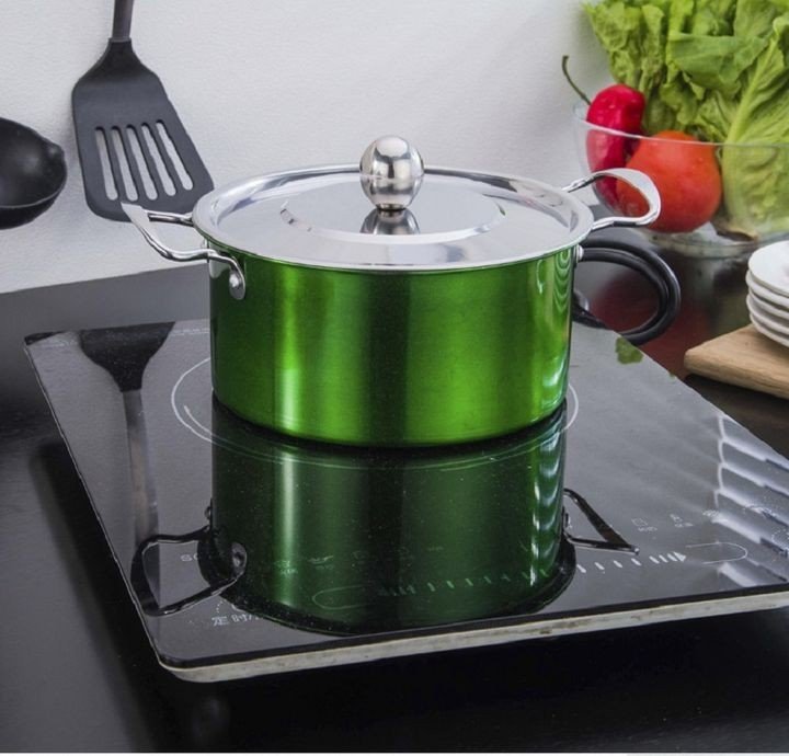 Combo 3 Nồi Inox Sus 304 Có Nắp Và Tay Cầm Tiện Dụng