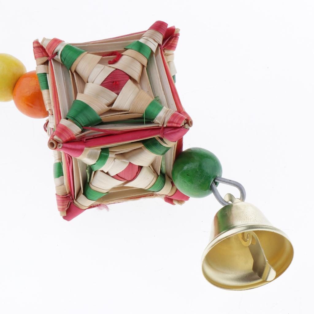 Bird Toys Parrot Swing Cage Supplies For Parakeet Cockatiel Budgie Lovebird