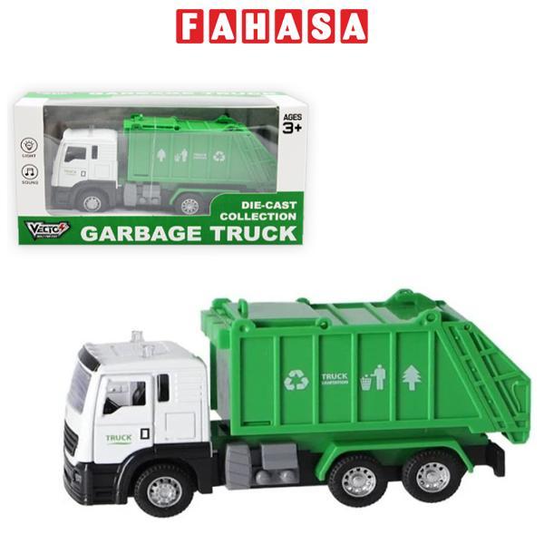 Đồ Chơi Mô Hình Xe Rác Có Đèn Và Âm Thanh - Vecto VT81K