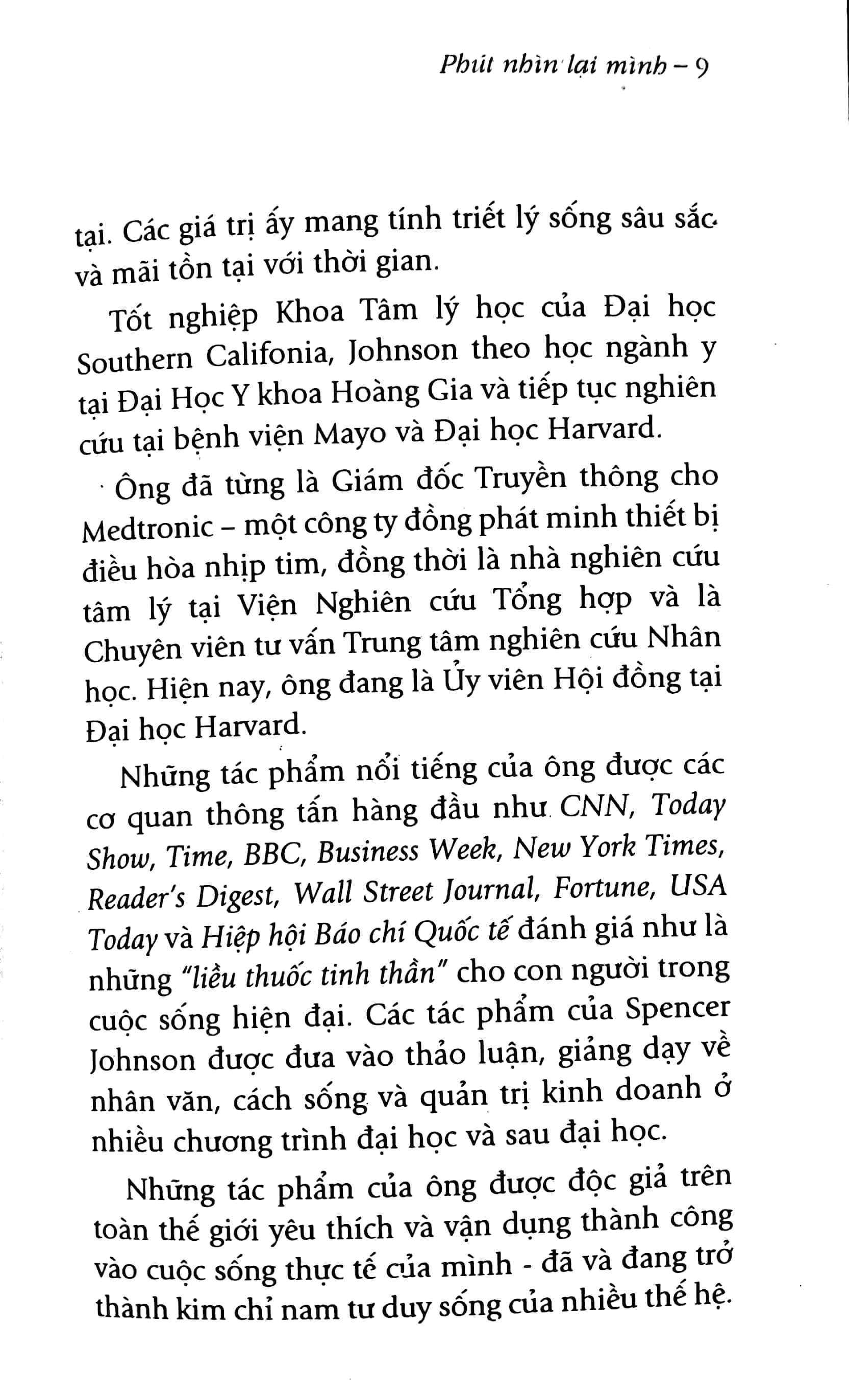 Phút Nhìn Lại Mình - One Minute For Yourself