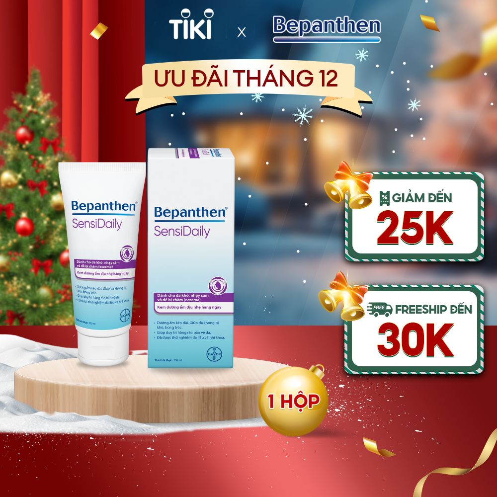 Kem Dưỡng Ẩm Hằng Ngày Bepanthen Sensidaily 150ML