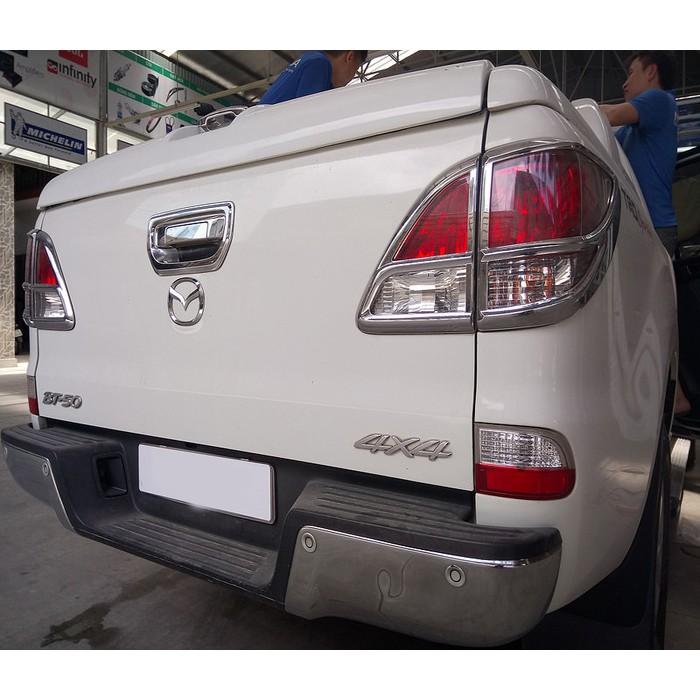Bộ ốp trang trí, bảo vệ đèn xe Mazda BT50
