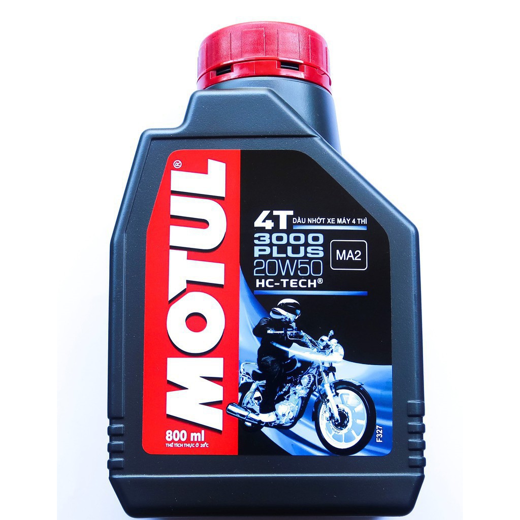 Nhớt Xe Số Motul 3000 Plus 4T 20W50 - Thể Tích 800 ml