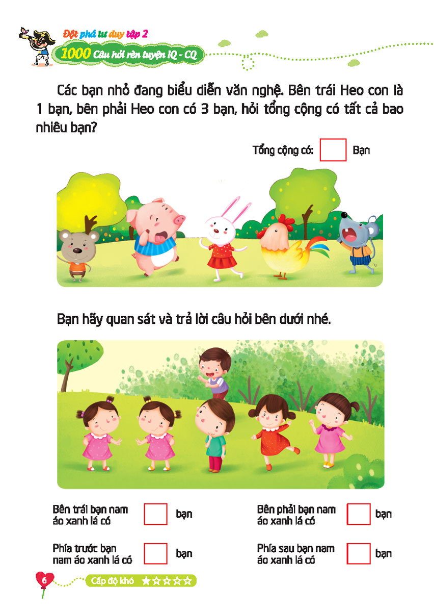 1000 Câu Hỏi Rèn Luyện IQ - CQ - Đột Phá Tư Duy - Tập 2 _MT