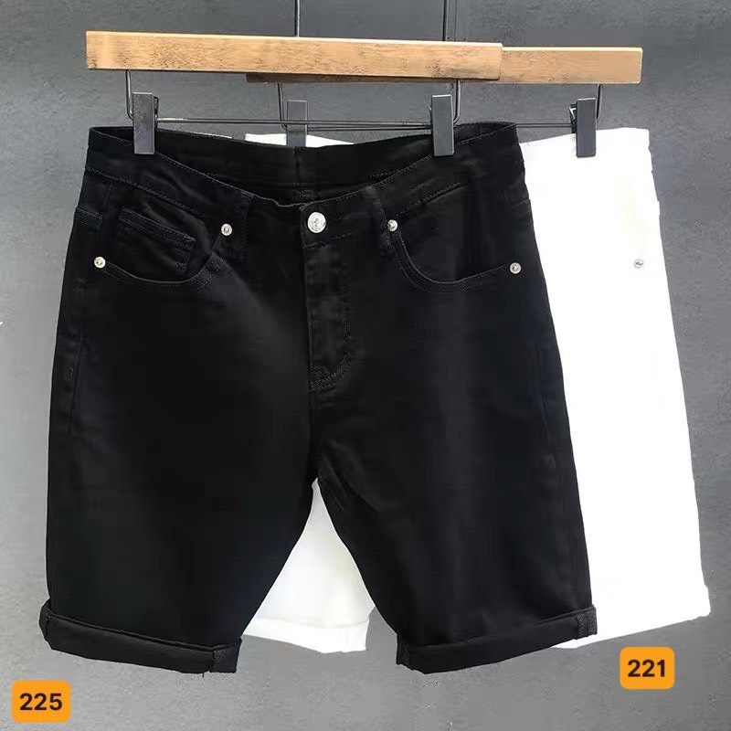 Quần short jean nam, quần short jean nam mẫu mới phong cách hàng quốc, họa tiết cao cấp OBOK FASHION MS22