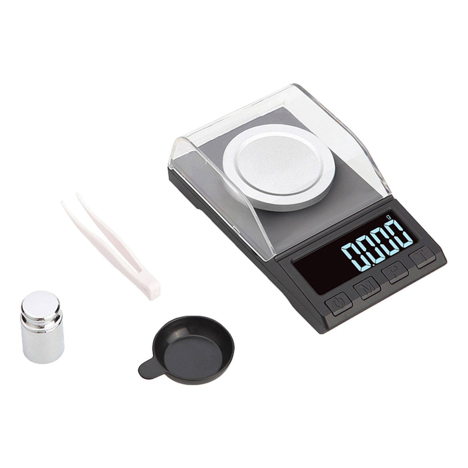 High Precision Digital Milligram Jewelry Scale for Gold Gem Tare 100g