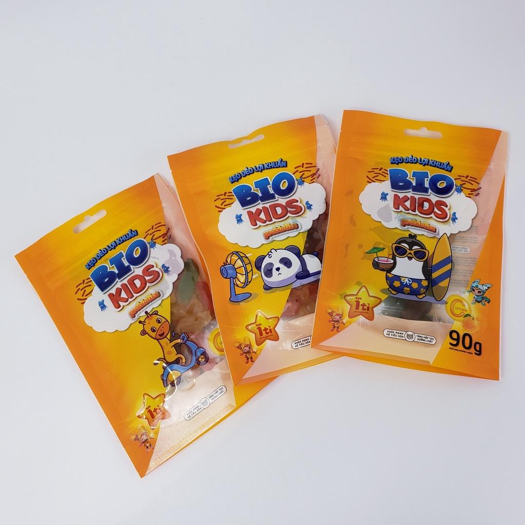 Kẹo Dẻo Lợi Khuẩn BIO KIDS Giúp Trẻ Ăn Ngon, Tiêu Hóa Tốt, Tăng Khả Năng Hấp Thụ Dưỡng Chất - Túi 90g