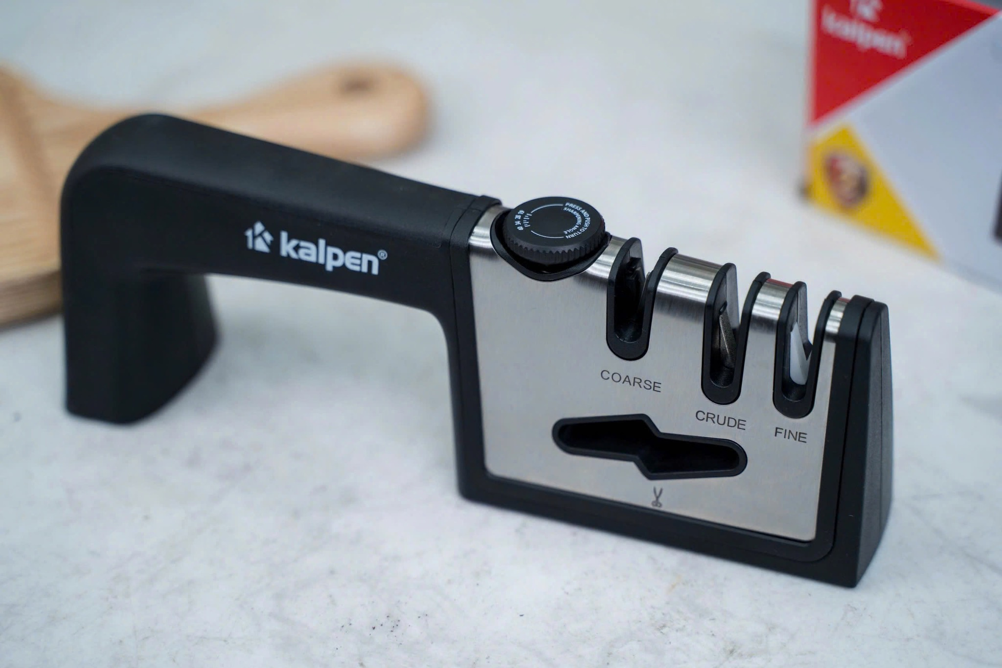Dụng cụ mài dao kéo 4 trong 1 đa năng Kalpen KN3 chuẩn Đức