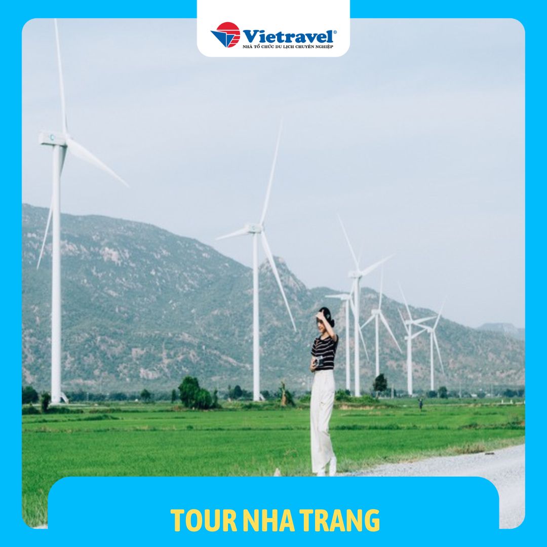 Nha Trang - Cánh đồng gió - Thác Yang Bay - Eo Gió Bãi Dài - Chợ Đầm