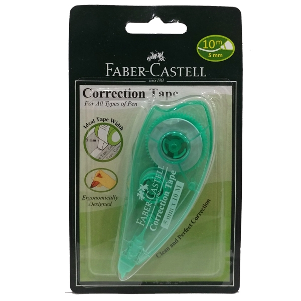 Bút Xóa Dạng Tape Gn 510 - Faber-Castell 169400 - Màu Xanh