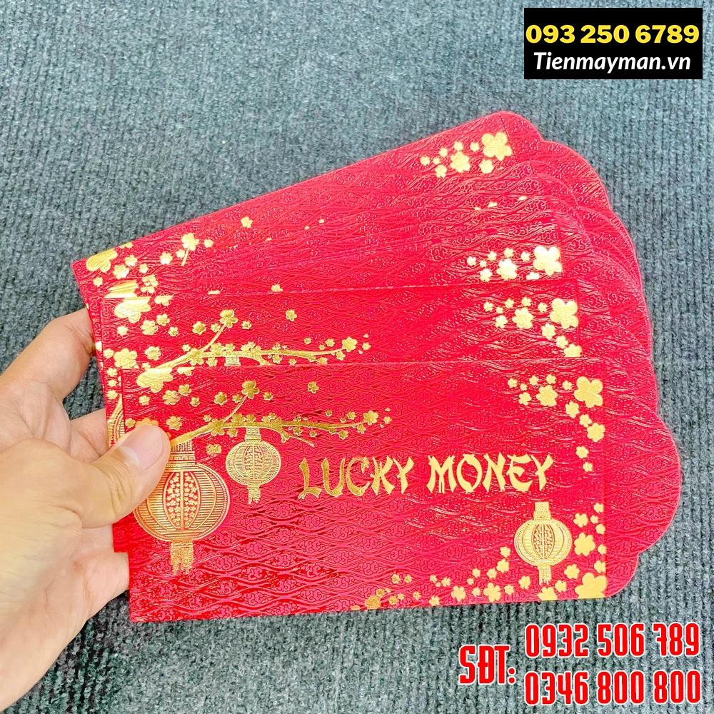 Bao Lì Xì Tết Lucky Money Ép Kim - Hàng Nhập Ngoại Cao Cấp Rất Sang Trọng, Tiền lì xì tết 2023 , NELI