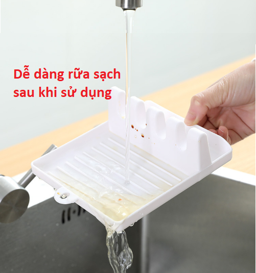Miếng gác Muỗng Đũa đa năng, Giá kê đũa đảm bảo vệ sinh trong quá trình nấu bếp. Dụng cụ tiện ích cho bếp nhà bạn GD291-GacDua (giao màu ngẫu nhiên)