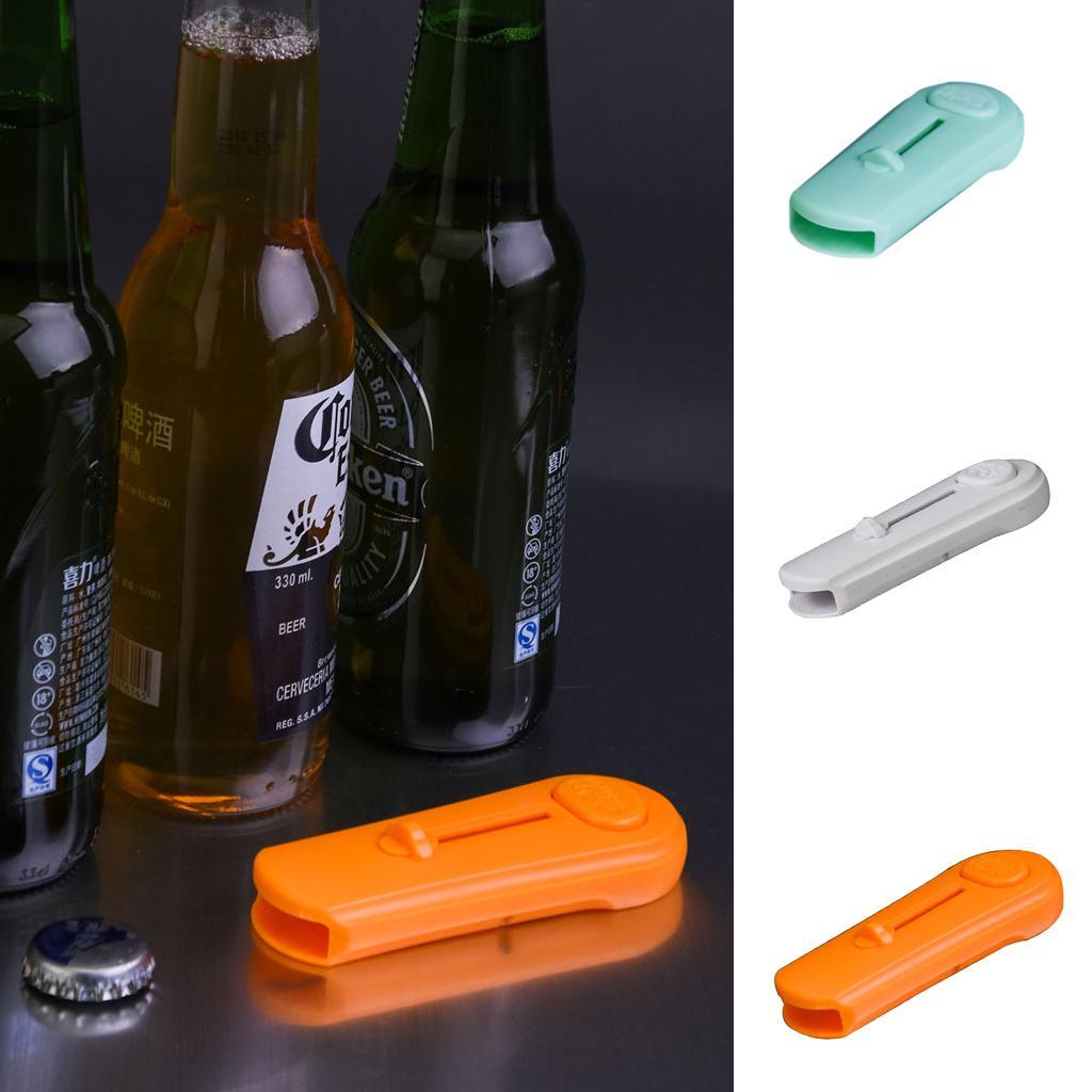 Cap Beer Bottle Opener Flying Cap Launcher Bar Tool Beer Opener Gift Red