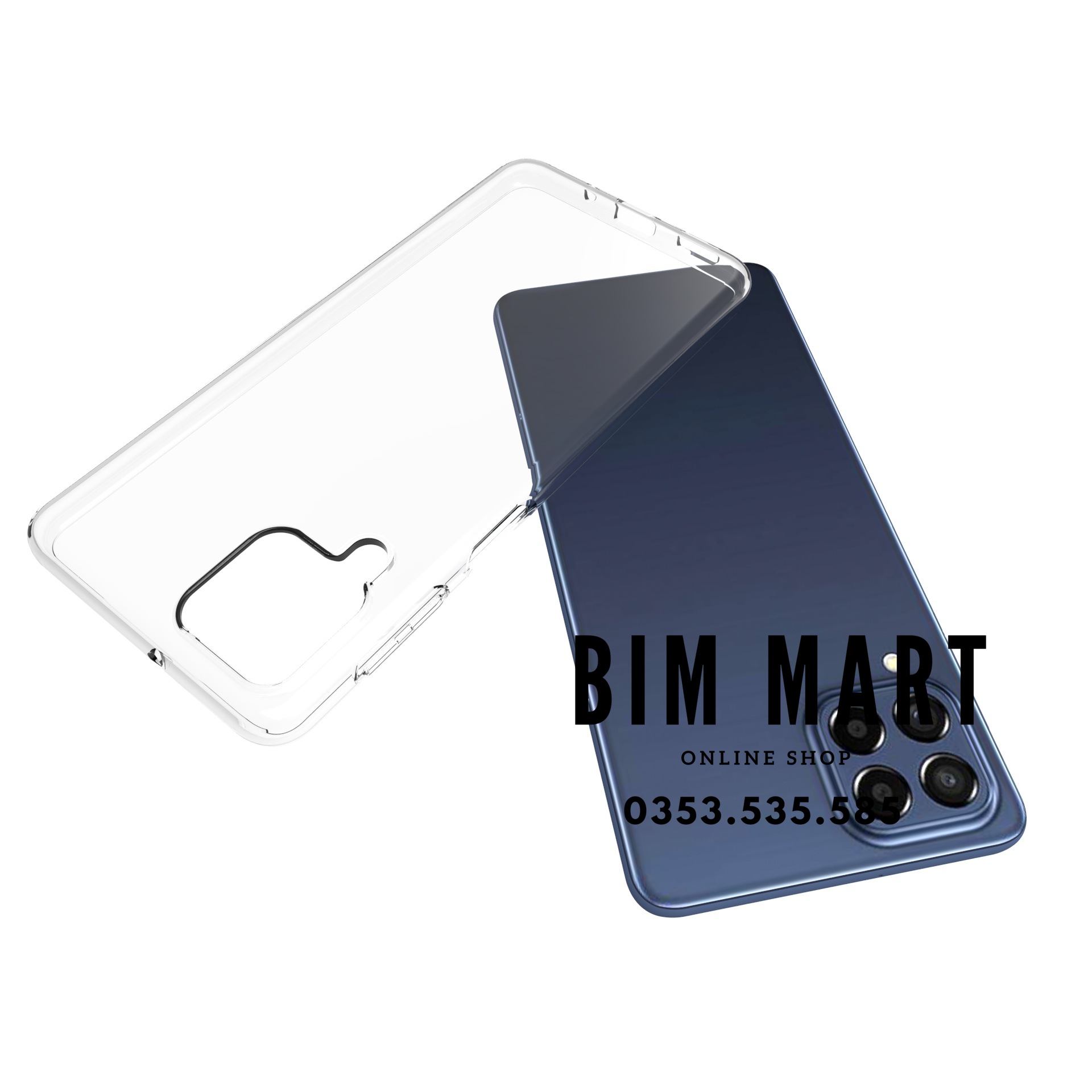 Ốp lưng dành cho Samsung M53 5G silicon dẻo trong suốt cao cấp A+