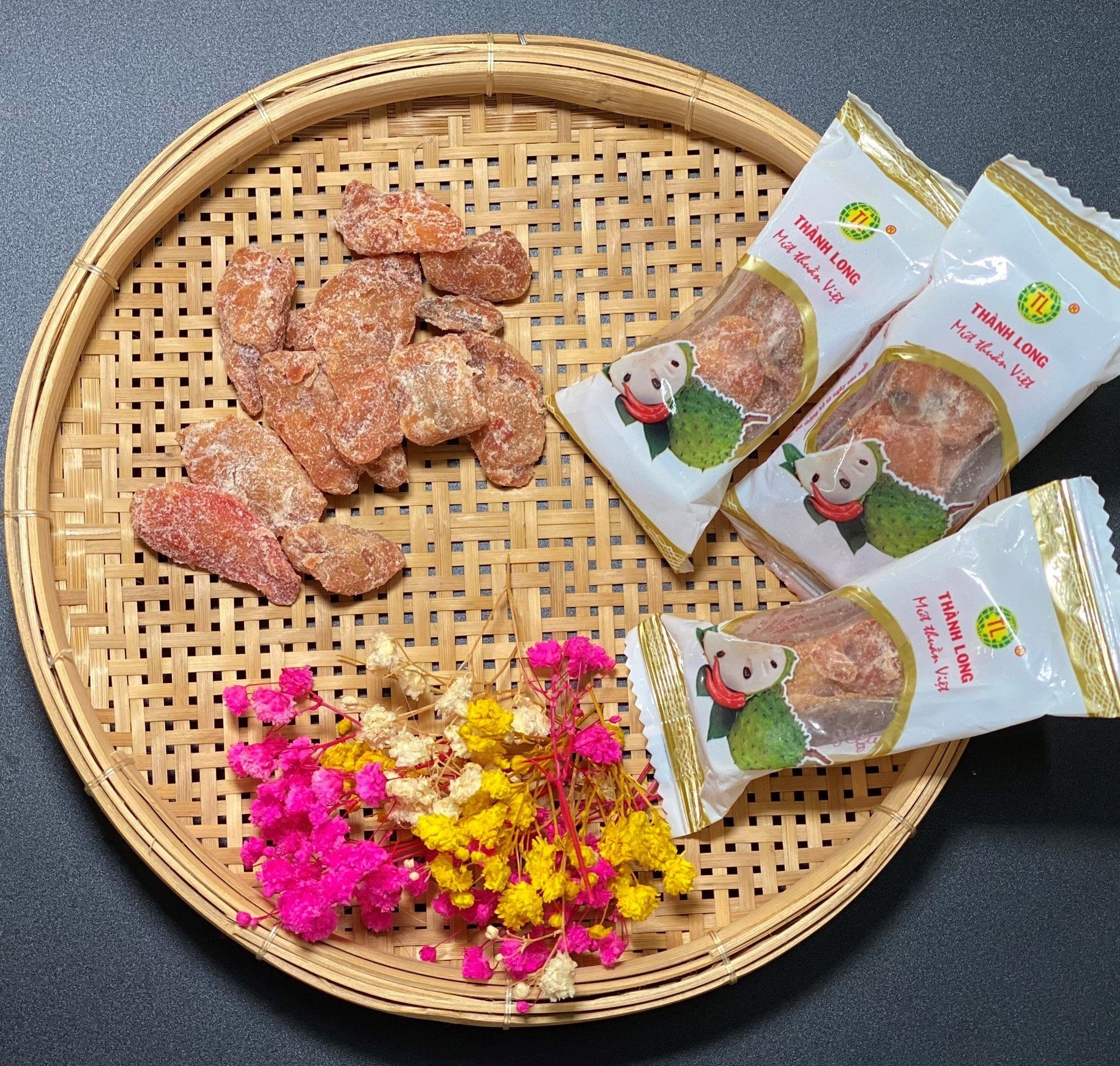 Mãng Cầu Sấy Muối Ớt Truyền Thống Thơm Ngon/ Mãng Cầu Sấy Muối Ớt Thành Long 200gr - Việt Nam