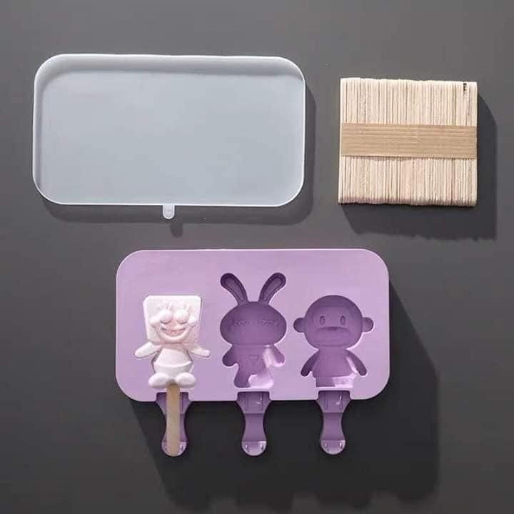 Khuôn Làm Kem Làm Bánh Silicon Mẫu Mới 2020 - Hàng Chất Lượng