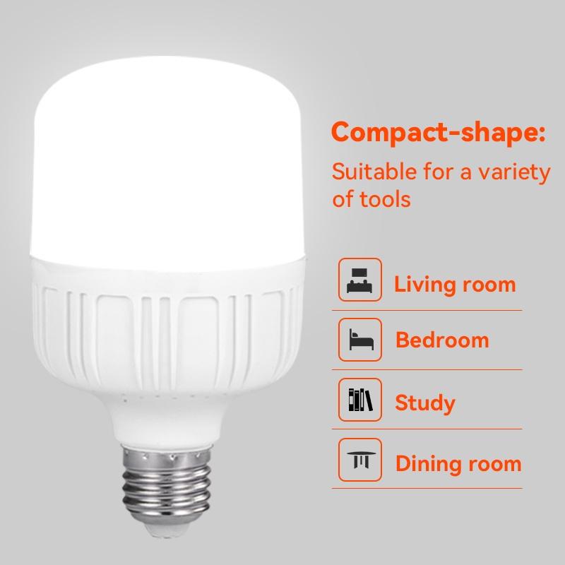 Bóng Đèn LED E27 Tiết Kiệm Năng Lượng 6500K 5W 10W 15W 20W 30W 40W 50W