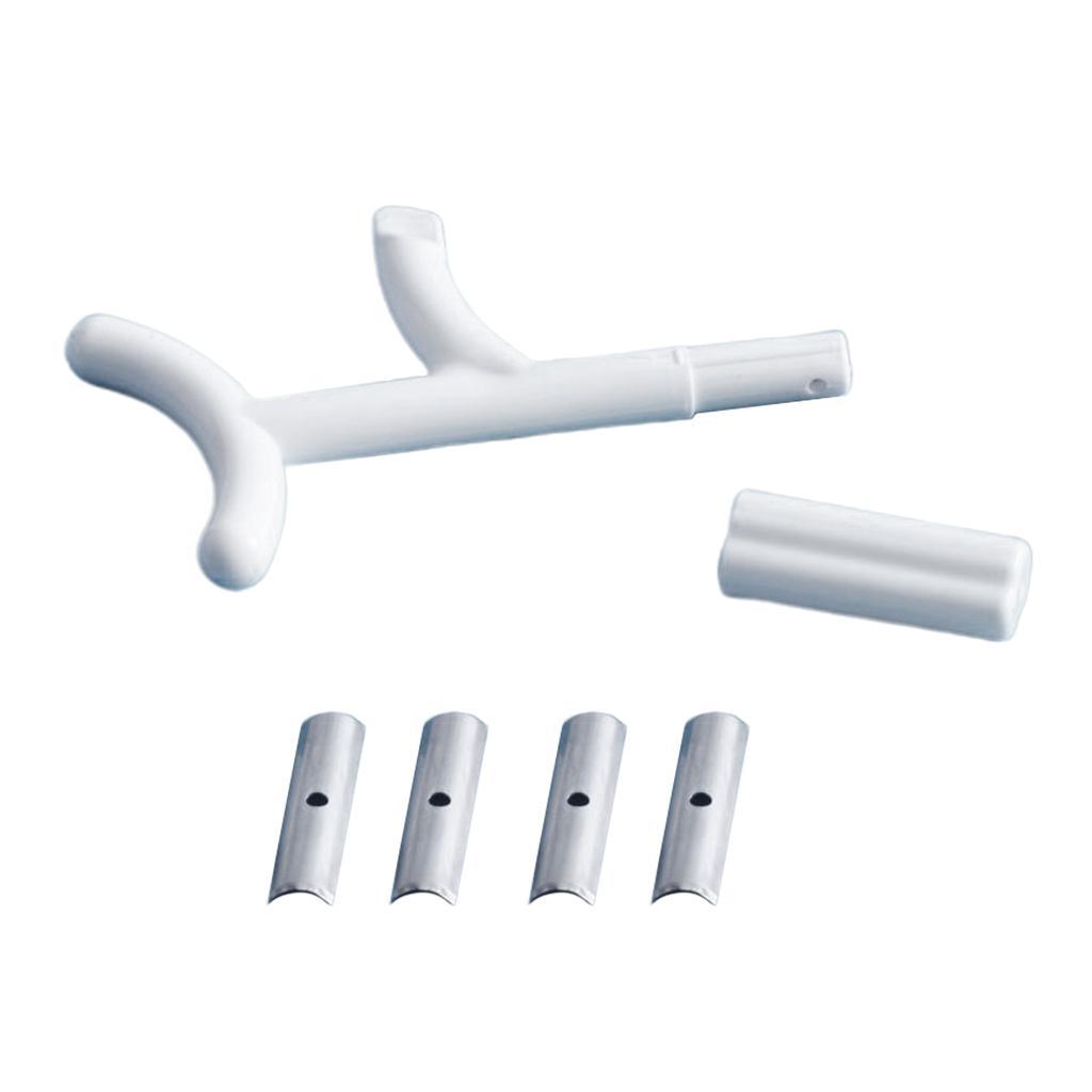 1pc Heavy Duty  Scraper Bow  Feather Fletching  Handle