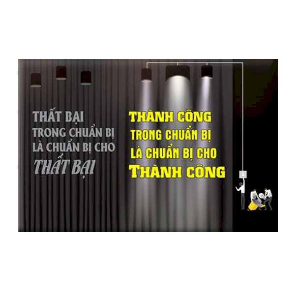 Tranh Tạo Động Lực Về Thất Bại Và Thành Công - W252