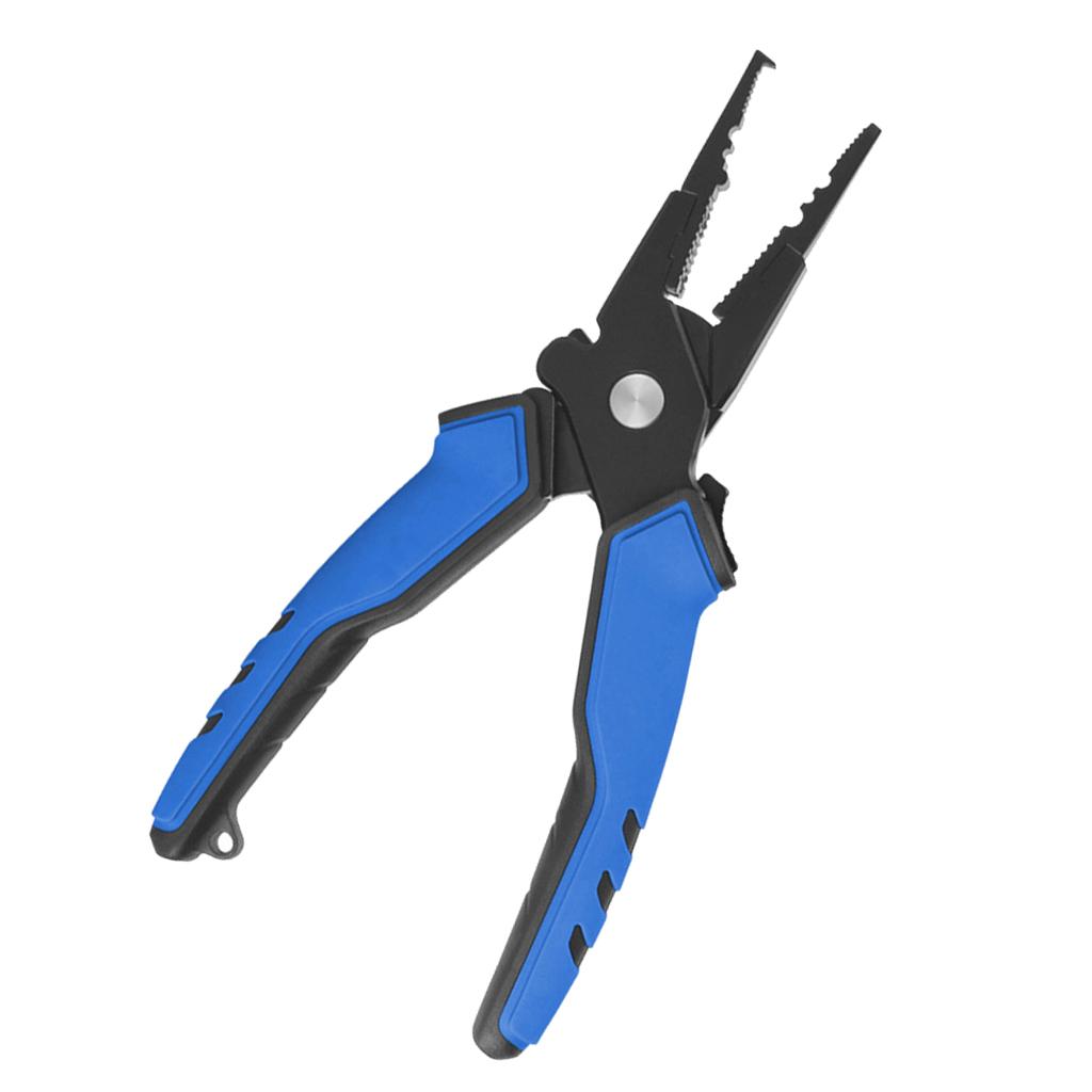 Portable Fish Lip Grabber Gripper Grip Tool Aluminum Fishing Pliers Fish Holder