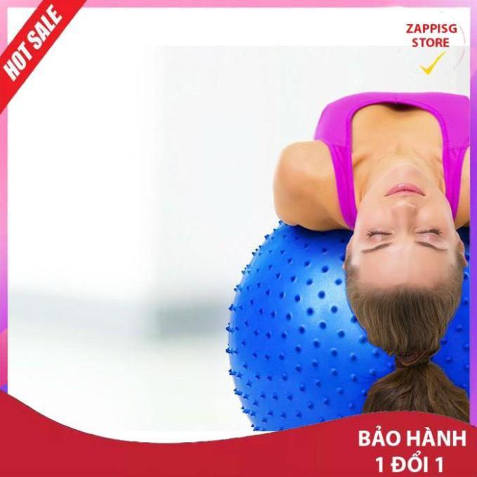 bóng tập gym,Bóng Tập Yoga Có Gai 75cm - Bảo hành 1 đổi 1