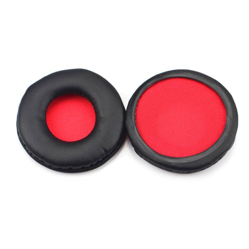 HSV 1Pair Ear Pads Cushion Leather Earpads Cover for Audio-Technica ATH-S100iS S100 S300 AR3BT Headphones