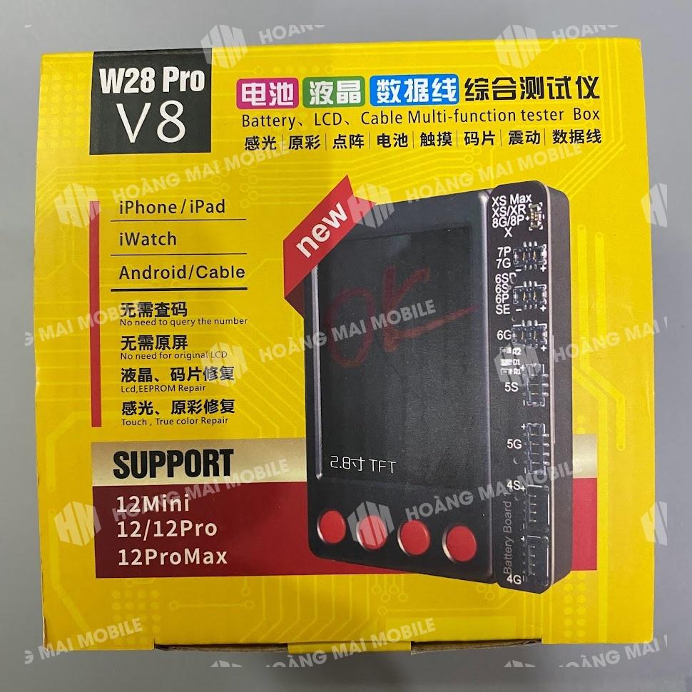 Thanh fix màn và pin cho iPhone của box W28 Pro hãng OSSTEAM