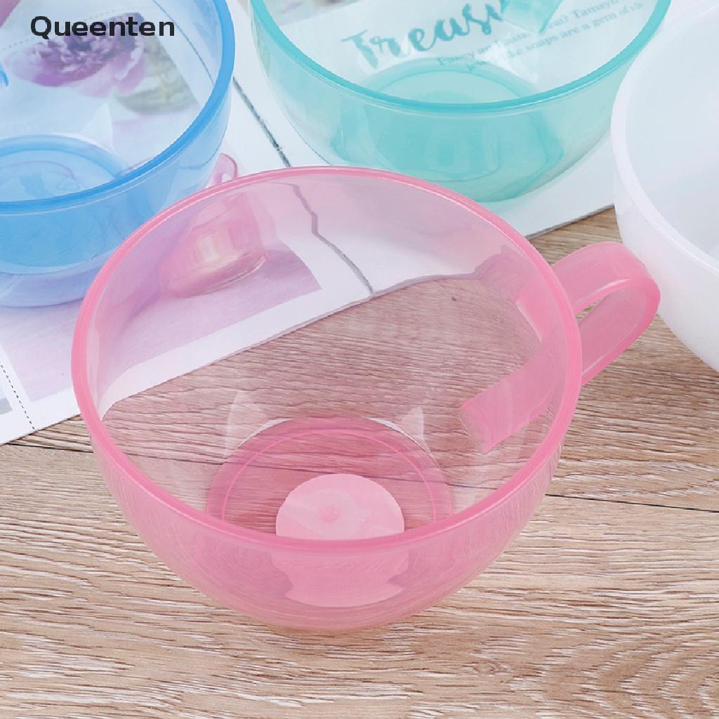 Queenten Colourful Plastic Kitchen Mixing Bowl for Baking &amp; Cooking 4 Colours QT