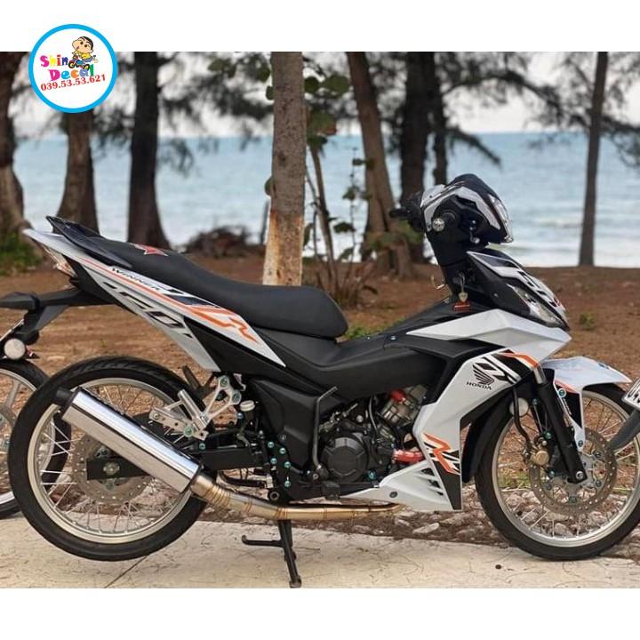 Tem rời winner 150 GTR dán xe trắng