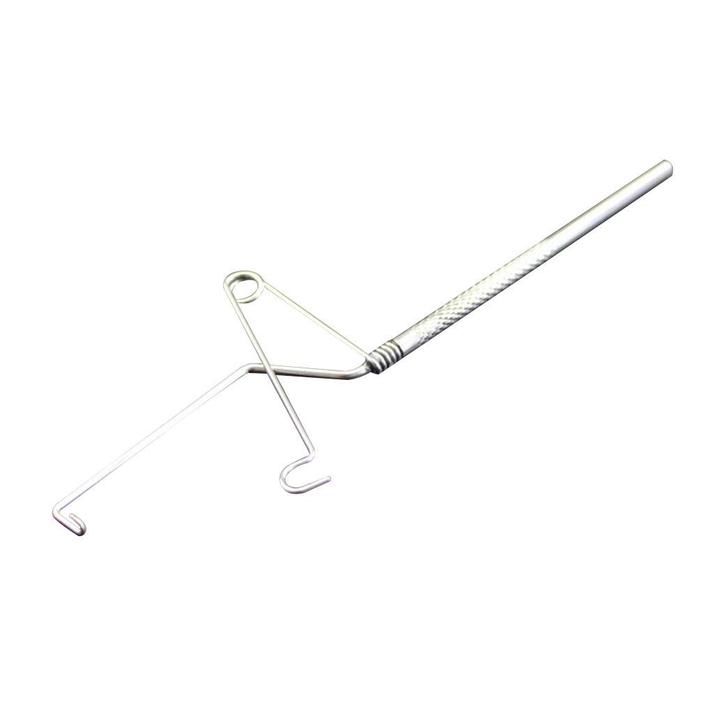 Multifunction Fly Tying Finisher Device Fishing Hook Stainless Steel