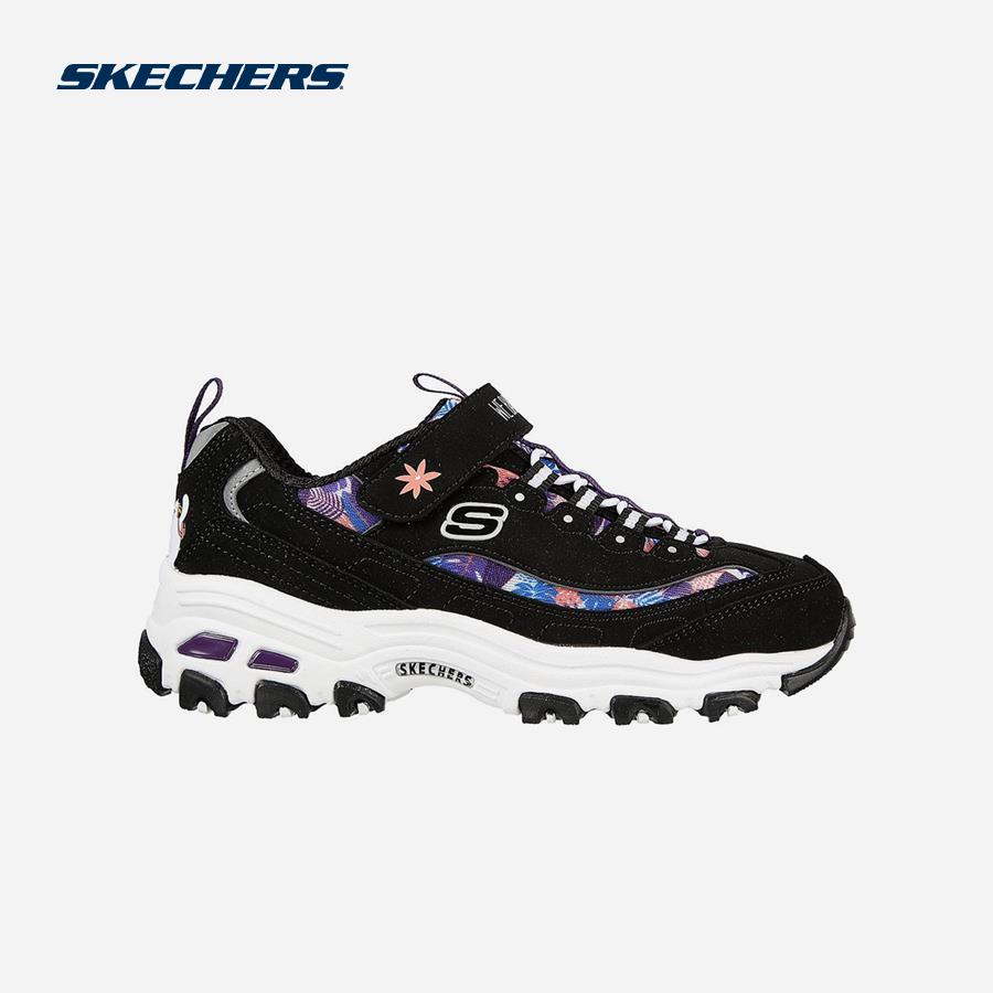Giày sneaker bé gái Skechers D'Lites - 317009L-BLK