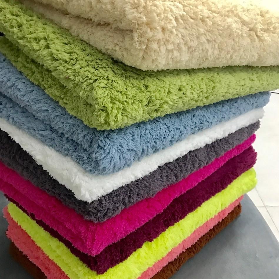 Thảm Lông Cừu Màu Đỏ Vang | Thảm Trang Trí Phòng Khách - Phòng Ngủ - Thảm Trải Sofa - Thảm Dành Cho Bé