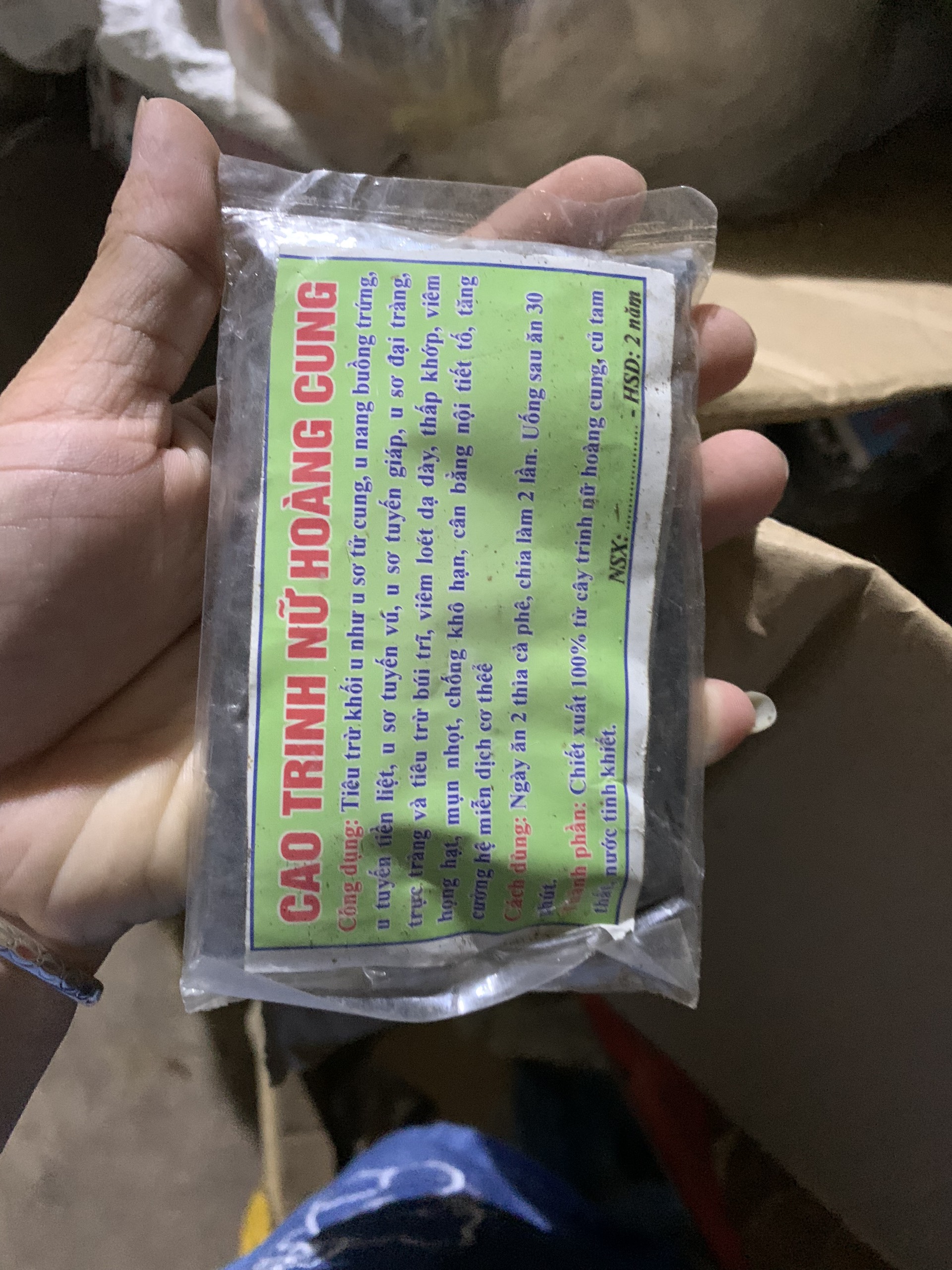 Cao trinh nữ hoàng cung 100gram