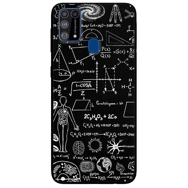 Ốp lưng dành cho Samsung Galaxy M31 mẫu Bảng Công Thức