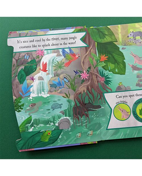Nature Sound Book - Noisy Jungle