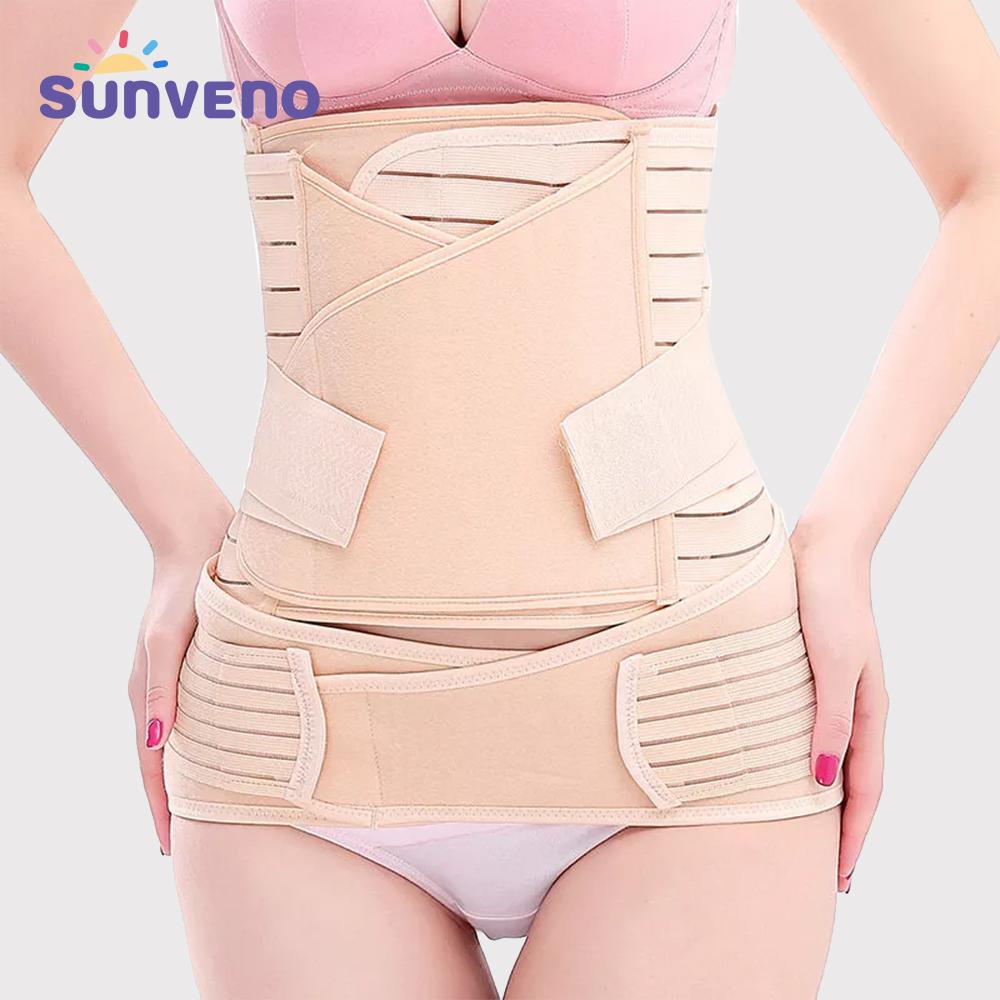 3 Trong 1 Vòng Eo Cinchers Huấn Luyện Nịt Sau Sinh Phục Hồi BỤNG/Eo/Xương Chậu Thắt Lưng Giảm Béo Hỗ Trợ Cơ Thể Ban Nhạc