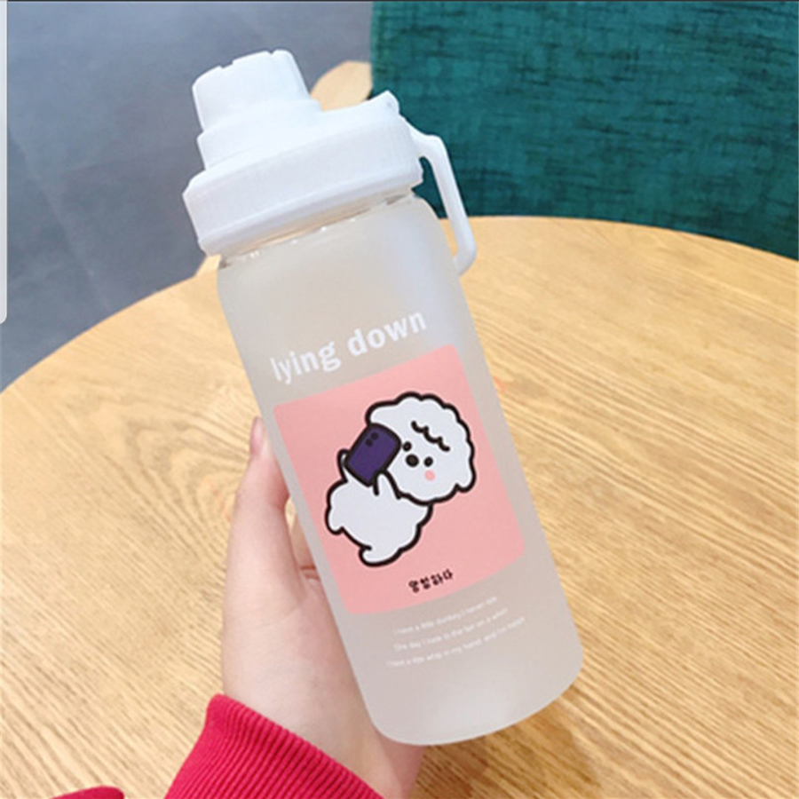 Cốc giữ nhiệt Cừu siuu xinh xắn nắp trắng