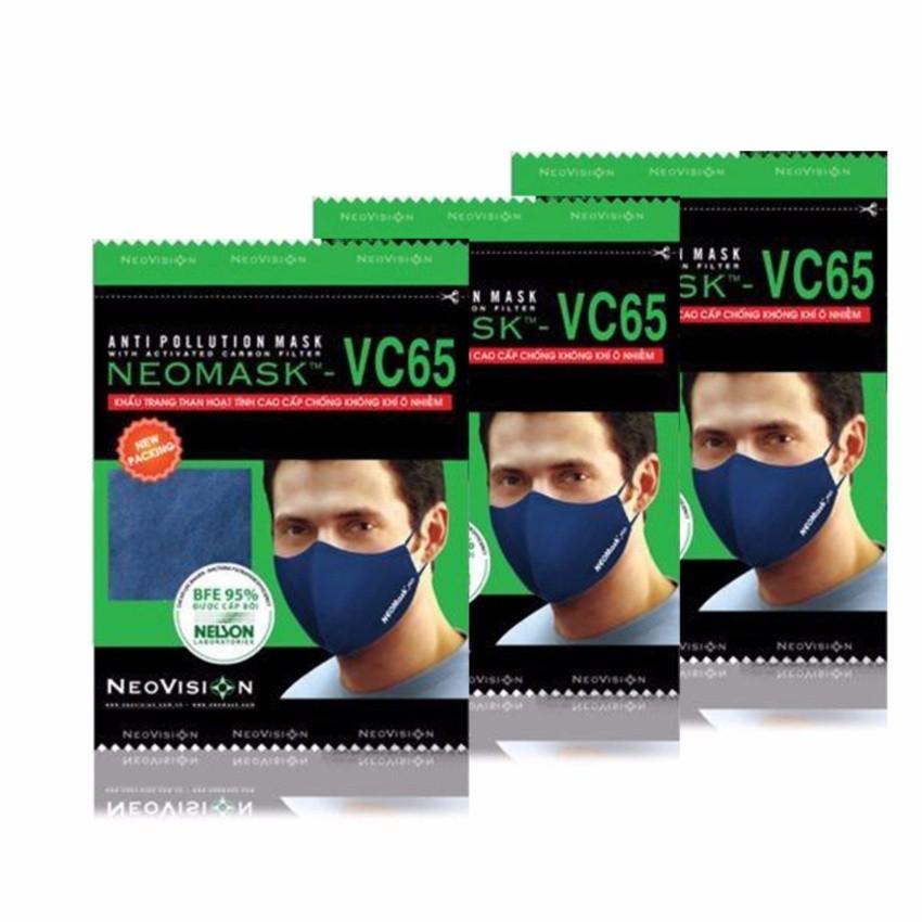 Bộ 3 Khẩu Trang Neovision Neomask Vc - 65