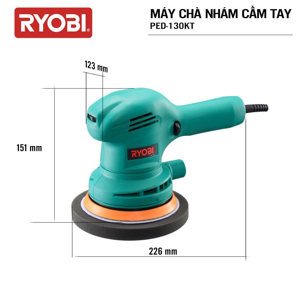 Máy chà nhám tròn 300W Ryobi Kyocera PED-130KT