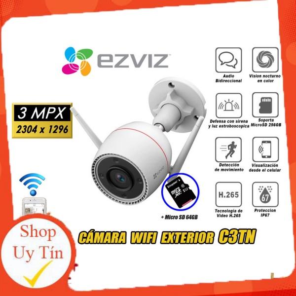 Camera WiFi ngoài trời 3MP EZVIZ C3TN OutPro - Hàng chính hãng