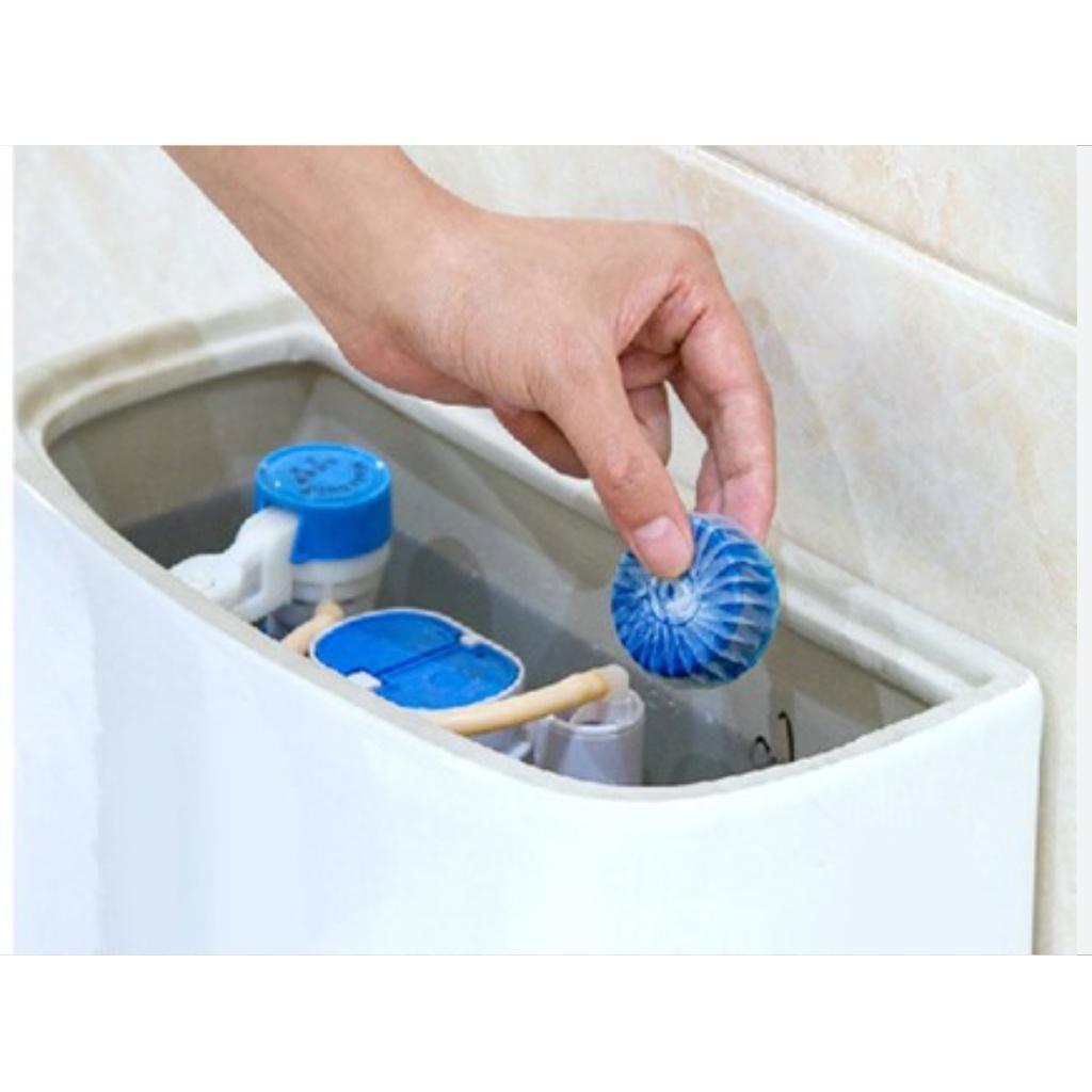 Set 2 viên thả bồn cầu, diệt khuẩn, tẩy vết bẩn bồn cầu Nhật Bản