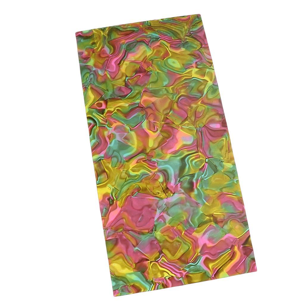 Celluloid Guitar Head Veneer Shell Sheet 200 x 100mm for Guitar Parts