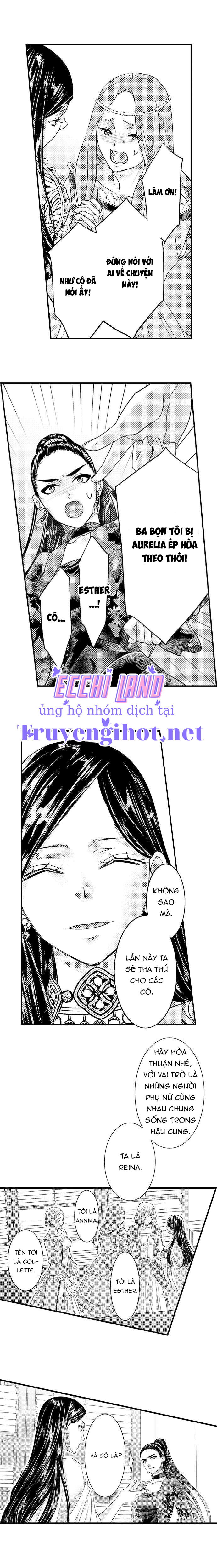 chuyển sinh vào thế giới khác ~ nếu muốn trở thành nữ hoàng hãy tìm cách để được hoàng đế sủng ái vào ban đêm chapter 36.2 4