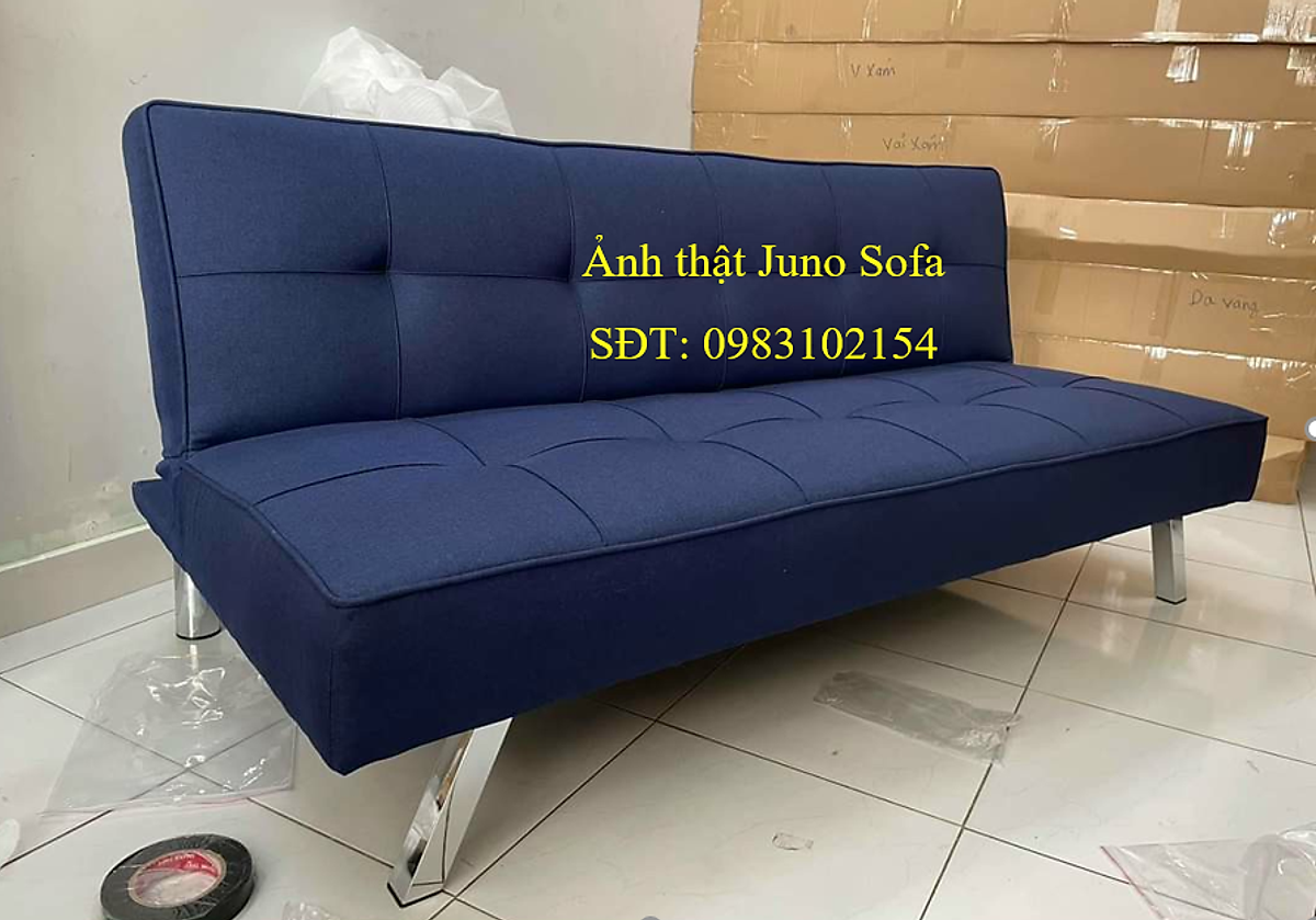 Sofa giường 1m7x 80 cm x cao 45 cm juno sofa Xanh đậm