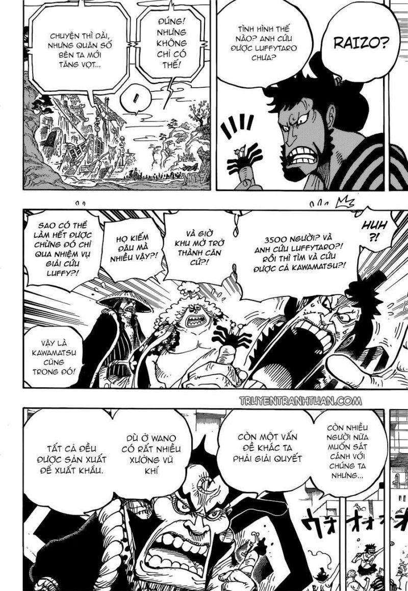 đảo hải tặc - one piece chapter 952 12