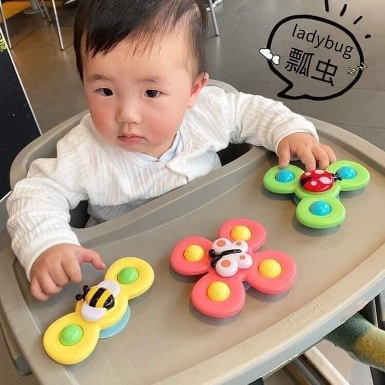 SET 3 CON QUAY SPINNER MÀU SẮC NHẸ NHÀNG CHO BÉ